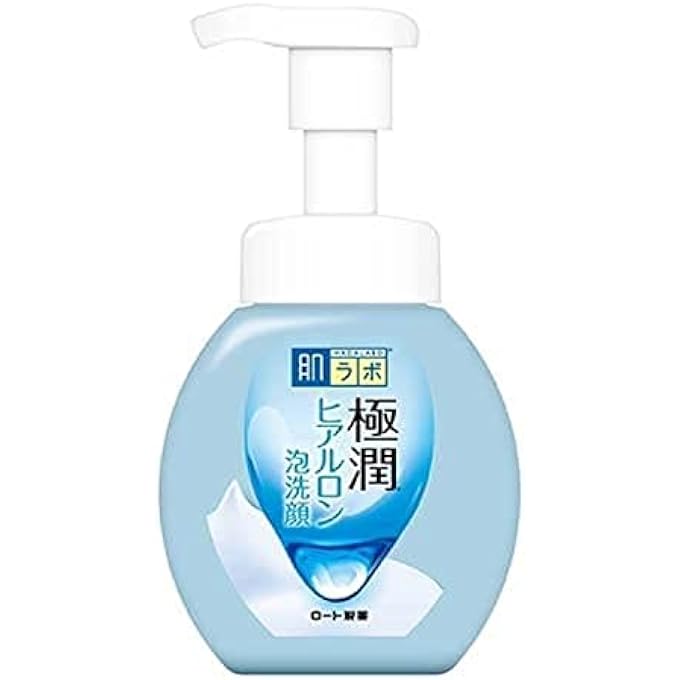 HADA LABO GOKU-JYUN FOAMING FACE WASH - 5.4FL. OZ (160ML) BOTTLE - Image 1